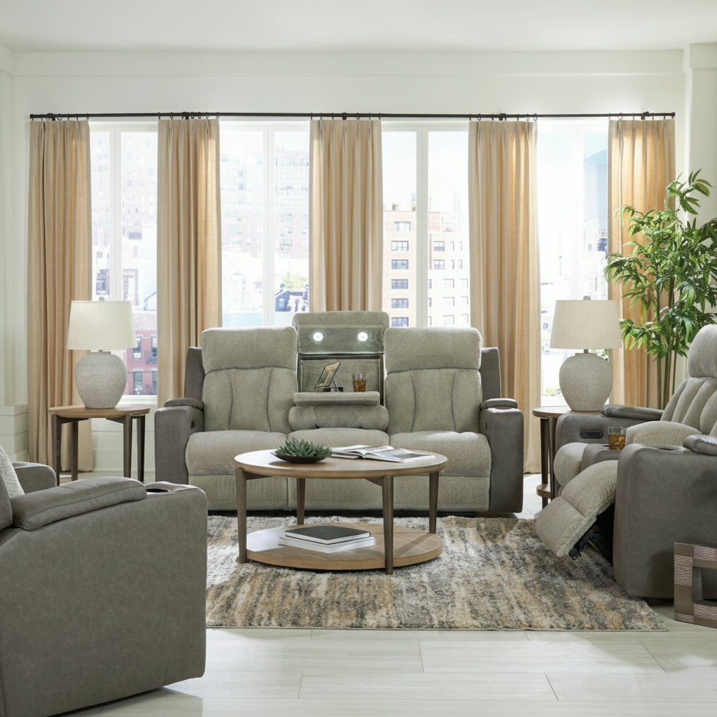 WhipLash Sofa and Loveseat