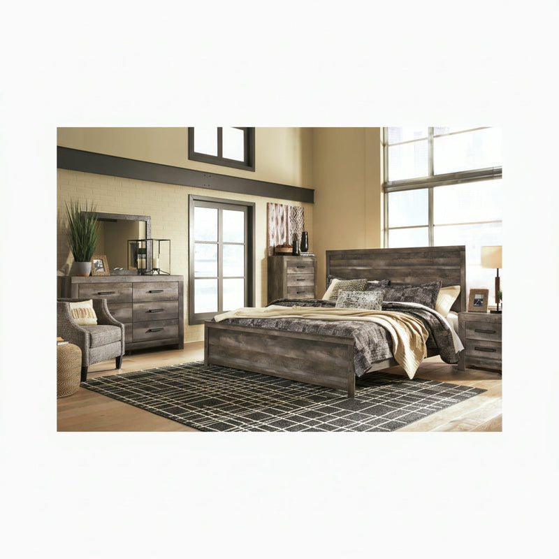 Wynnlow Bed, Dresser, Mirror, Chest & Nightstand, Bedroom Set