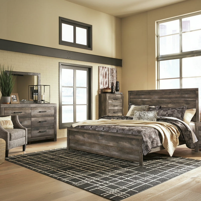 Wynnlow Bed, Dresser, Mirror, Chest & Nightstand, Bedroom Set