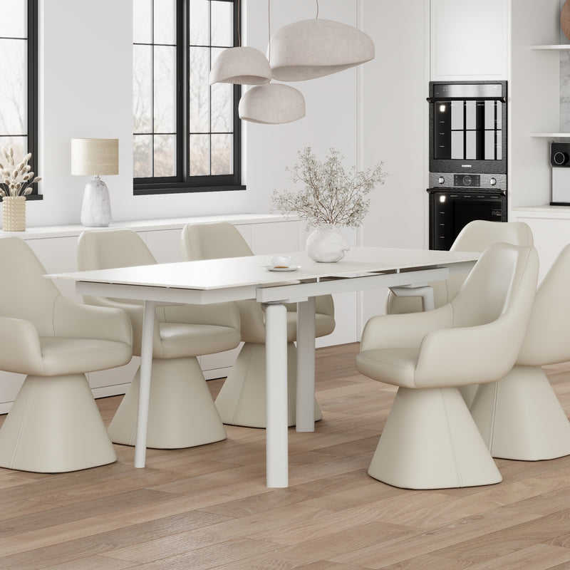 Bellaro Dining Table W/extension, 55"-79"