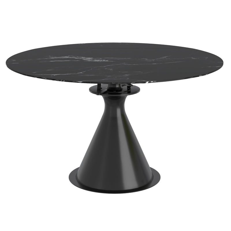 Round Dining Table W/extension, 51"