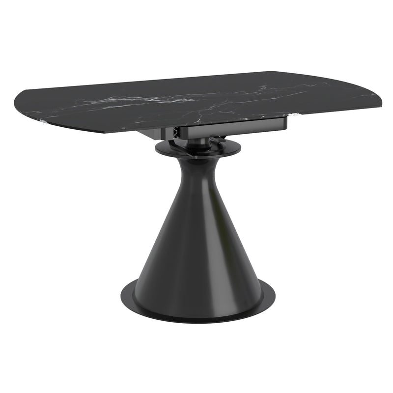 Round Dining Table W/extension, 51"