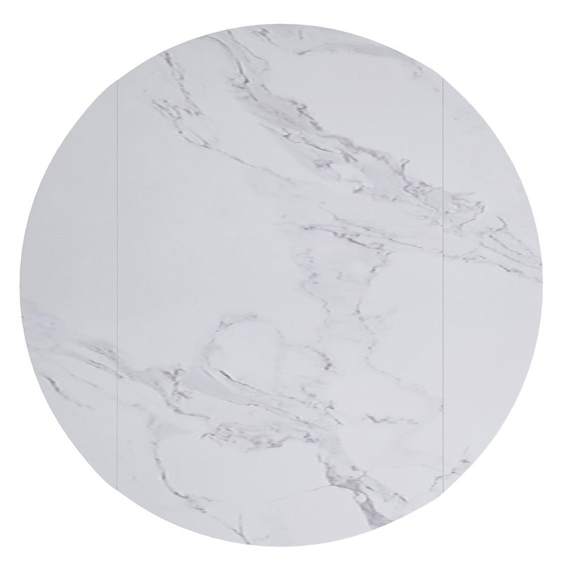 Round Dining Table W/extension, 51"