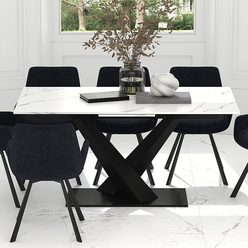 Julius Dining Table W/extension, 63"-79"
