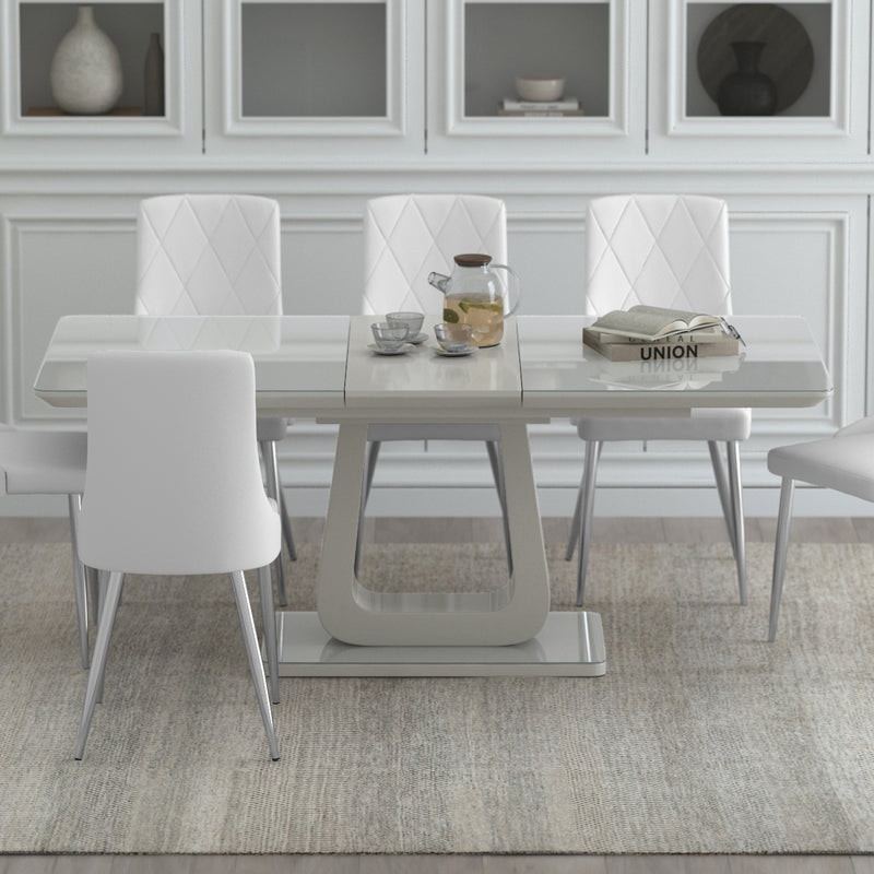 Corvus Dining Table W/extension, 55"-71"
