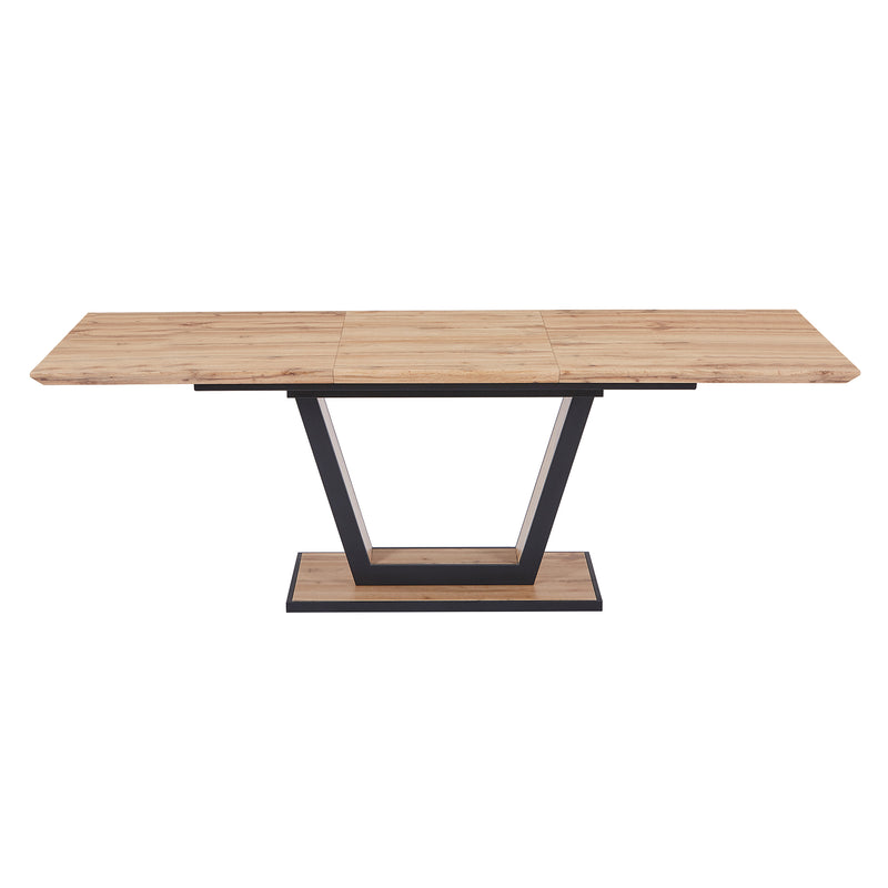 Dining Table W/extension, 63"-87"