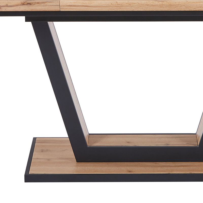 Dining Table W/extension, 63"-87"