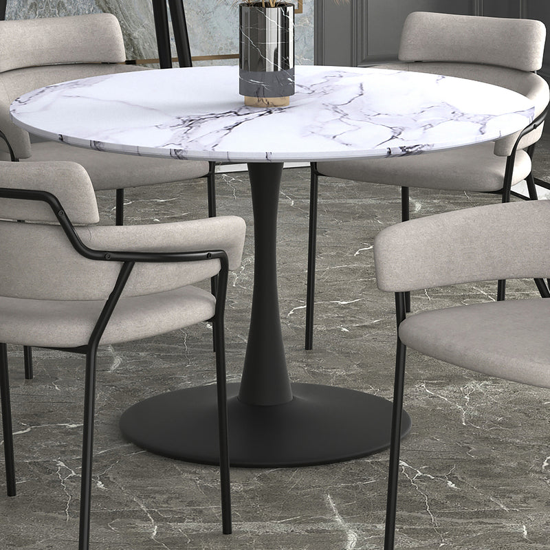 Round Pedestal Dining Table, 48"