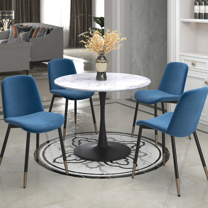 Round Pedestal Dining Table, 40"