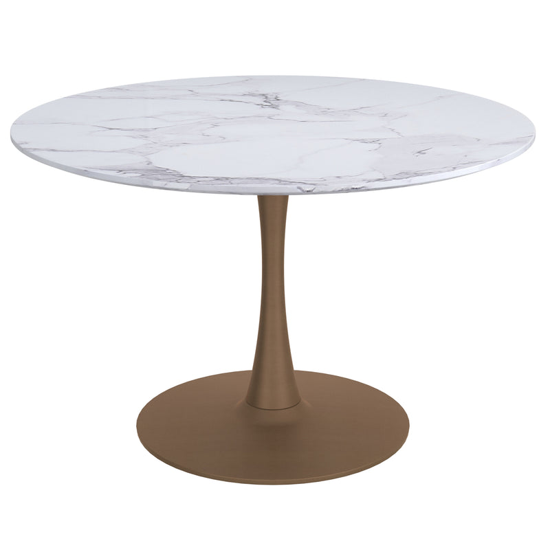 Round Pedestal Dining Table, 48"
