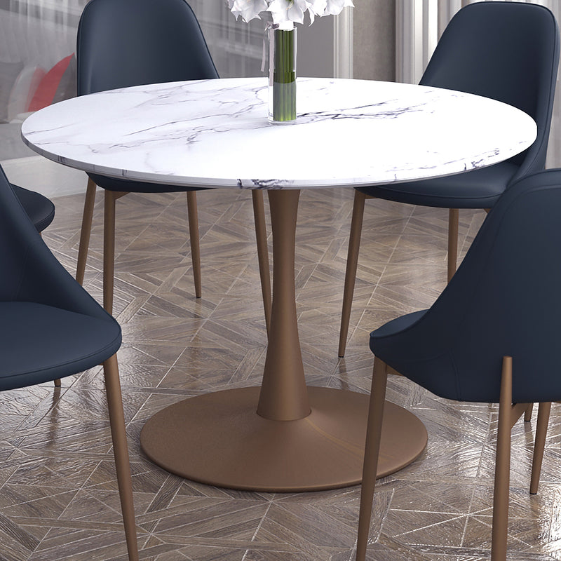 Round Pedestal Dining Table, 48"