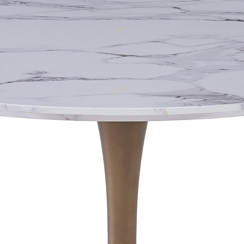 Round Pedestal Dining Table, 48"
