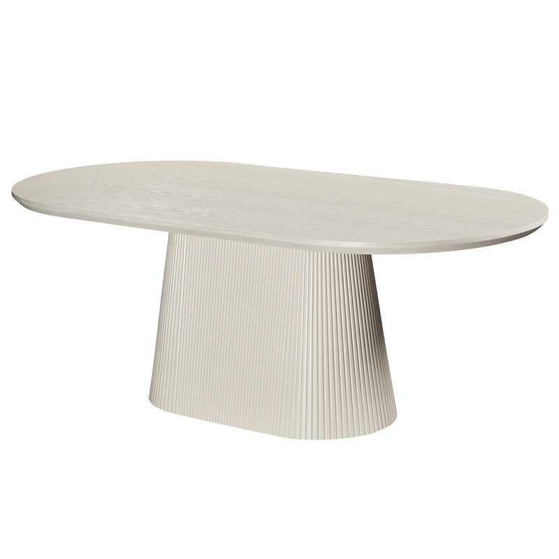 Oval Dining Table, 79"