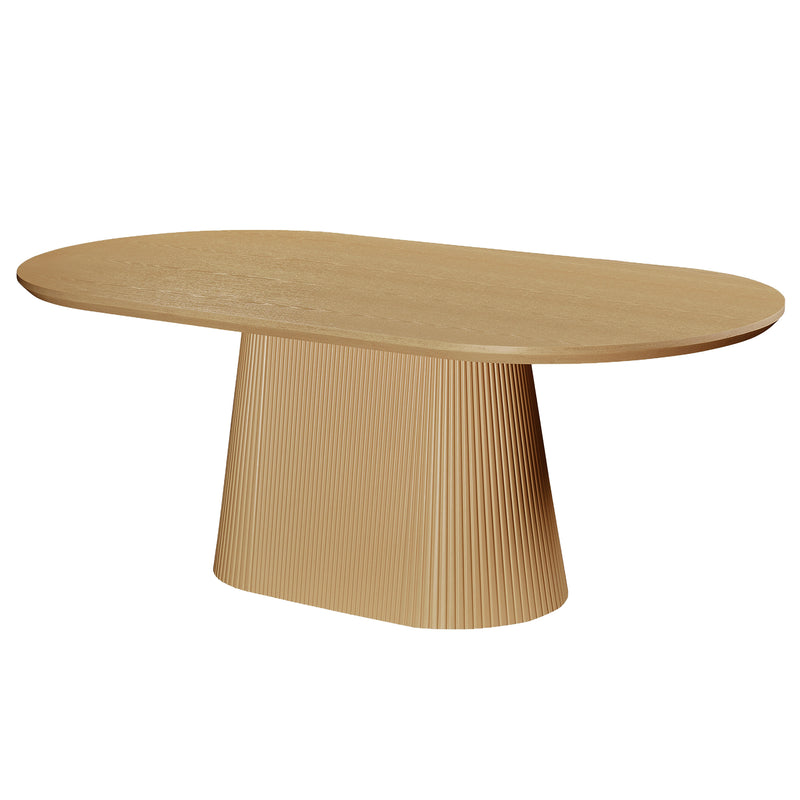 Oval Dining Table, 79"