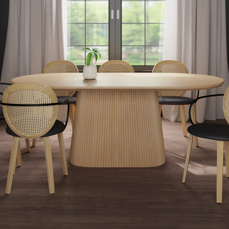 Oval Dining Table, 79"