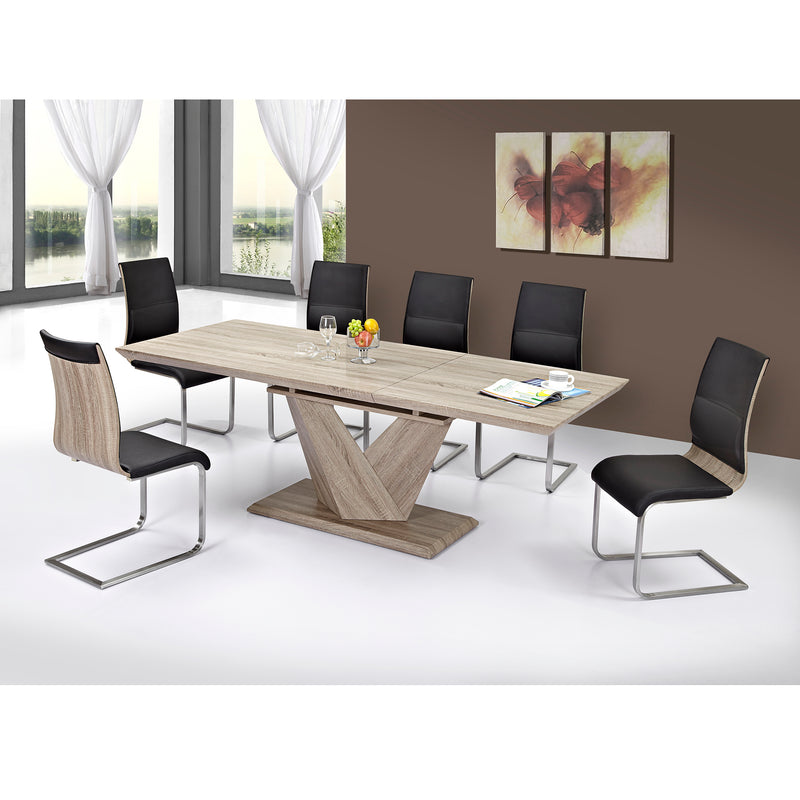 Dining Table W/extension, 63"-87"