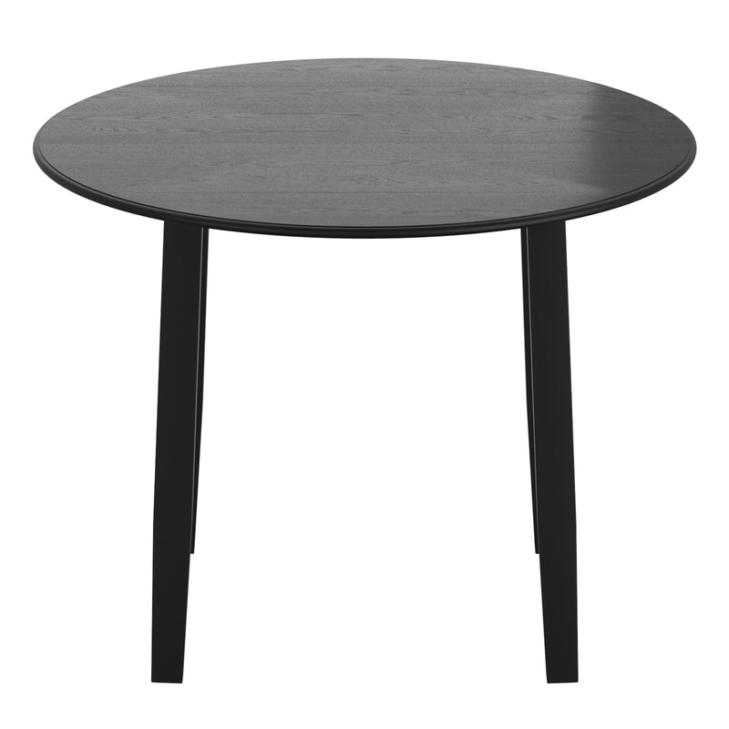 Round Drop-leaf Dining Table, 42"