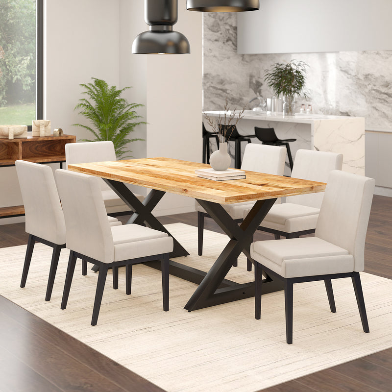 Cortez Dining Chair, Faux Leather, Set Of 2