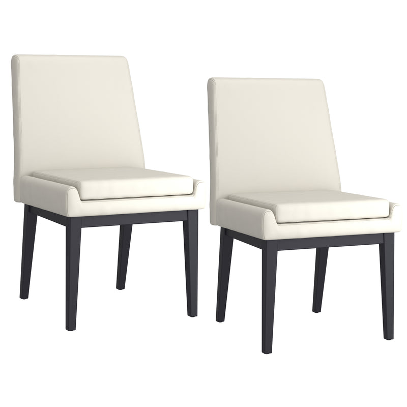 Cortez Dining Chair, Faux Leather, Set Of 2