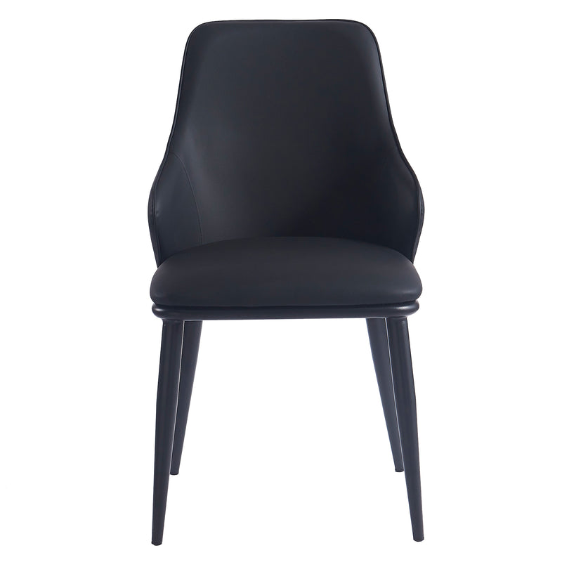 Kash Dining Chair, Faux Leather, Set Of 2