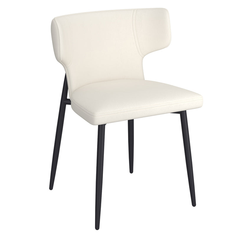 Olis Dining Chair, Faux Leather, Set Of 2