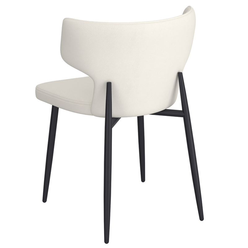 Olis Dining Chair, Faux Leather, Set Of 2
