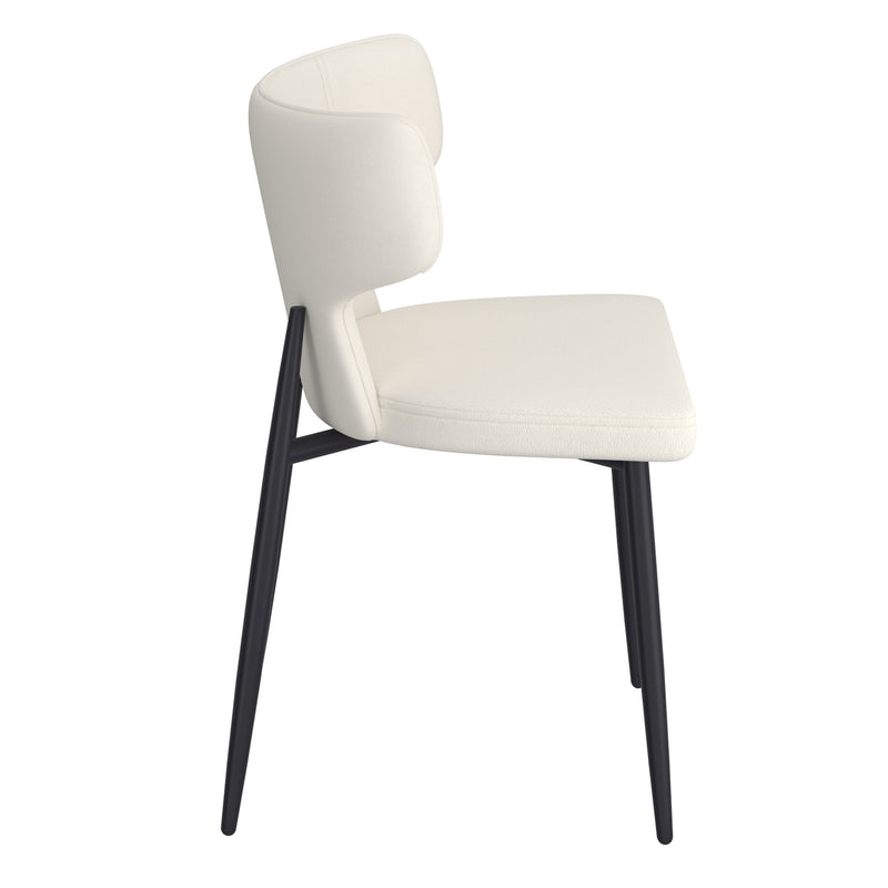 Olis Dining Chair, Faux Leather, Set Of 2