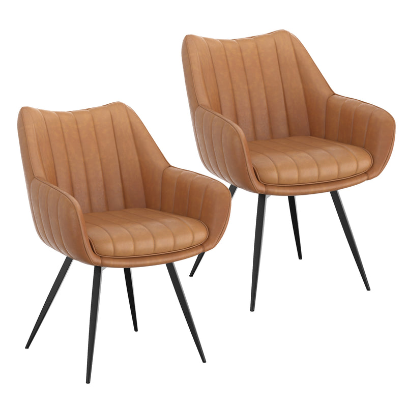 Swivel Dining/accent Chair, Set Of 2