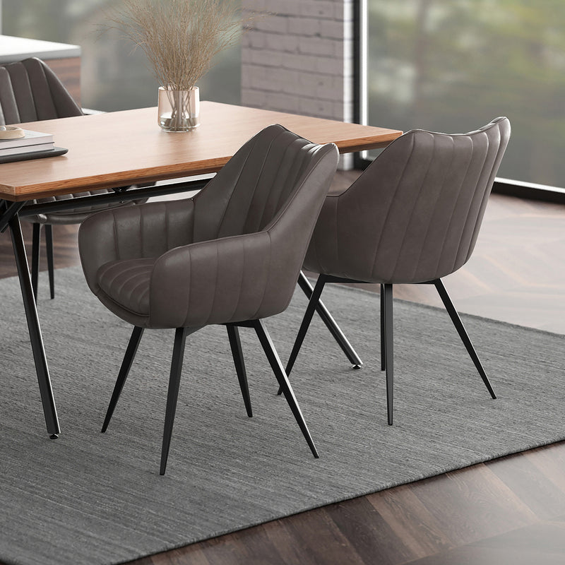 Swivel Dining/accent Chair, Set Of 2