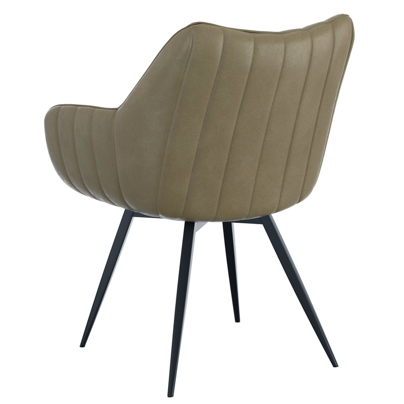 Swivel Dining/accent Chair, Set Of 2