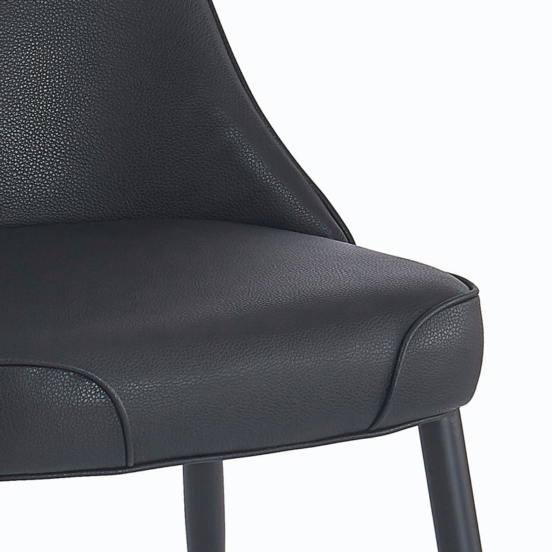 Koda Dining Chair, Faux Leather, Set Of 2