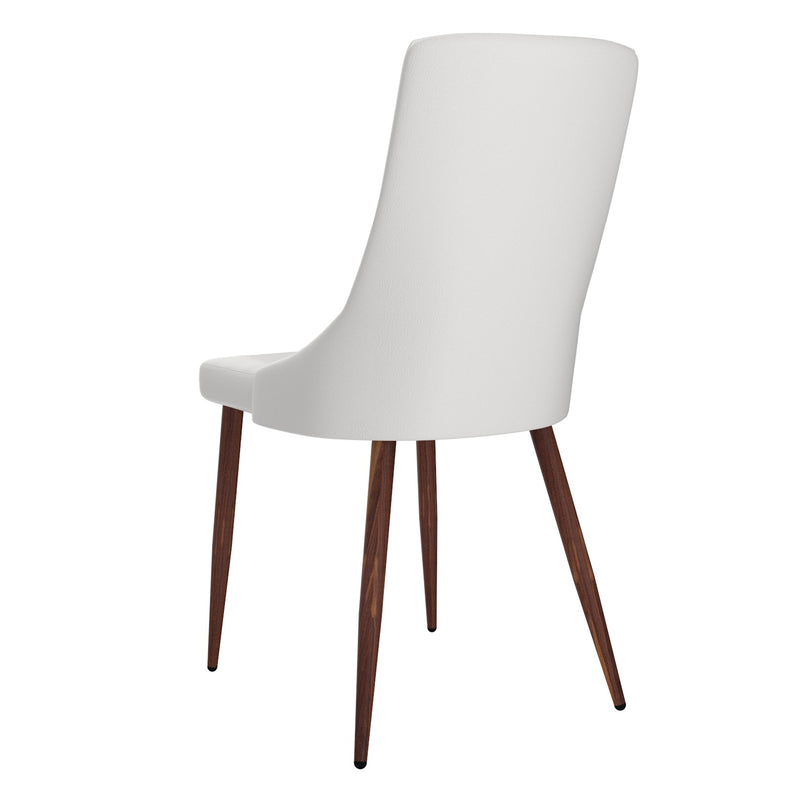 Cora Dining Chair, Faux Leather, Set Of 2