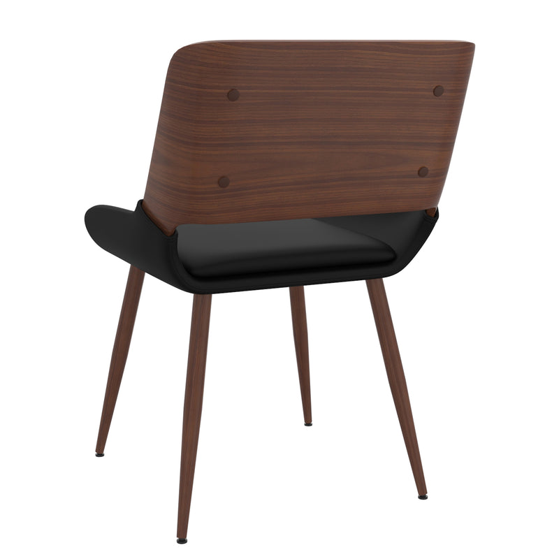 Hudson Dining Chair, Faux Leather