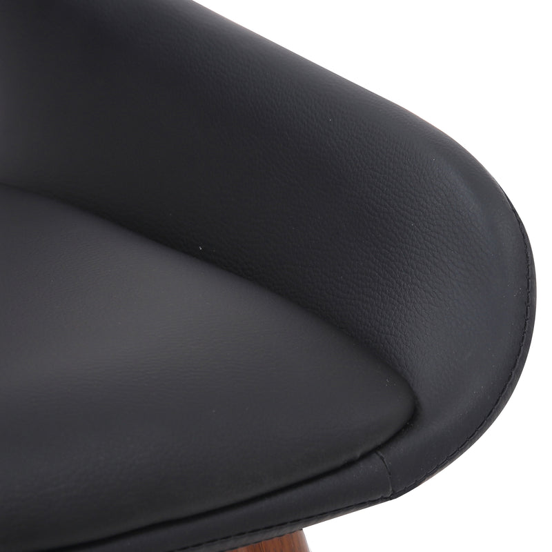 Hudson Dining Chair, Faux Leather