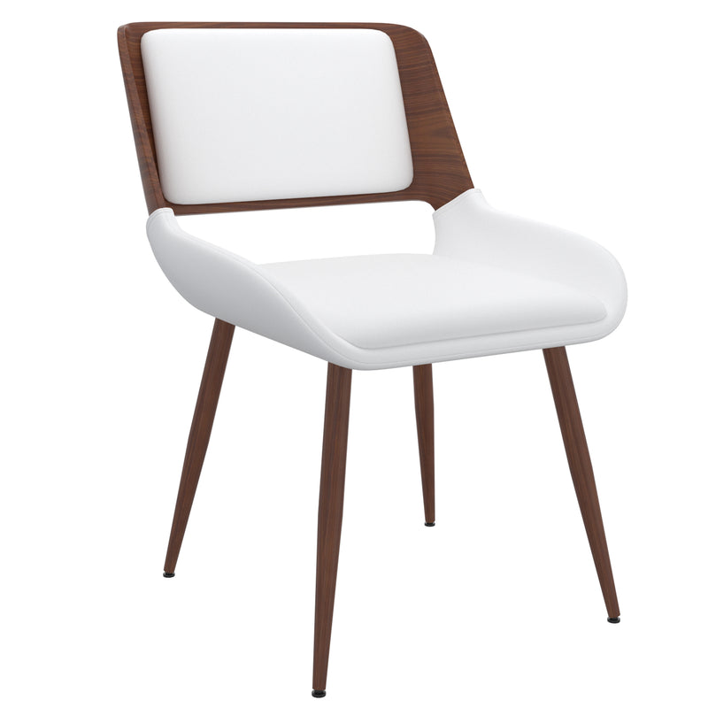 Hudson Dining Chair, Faux Leather