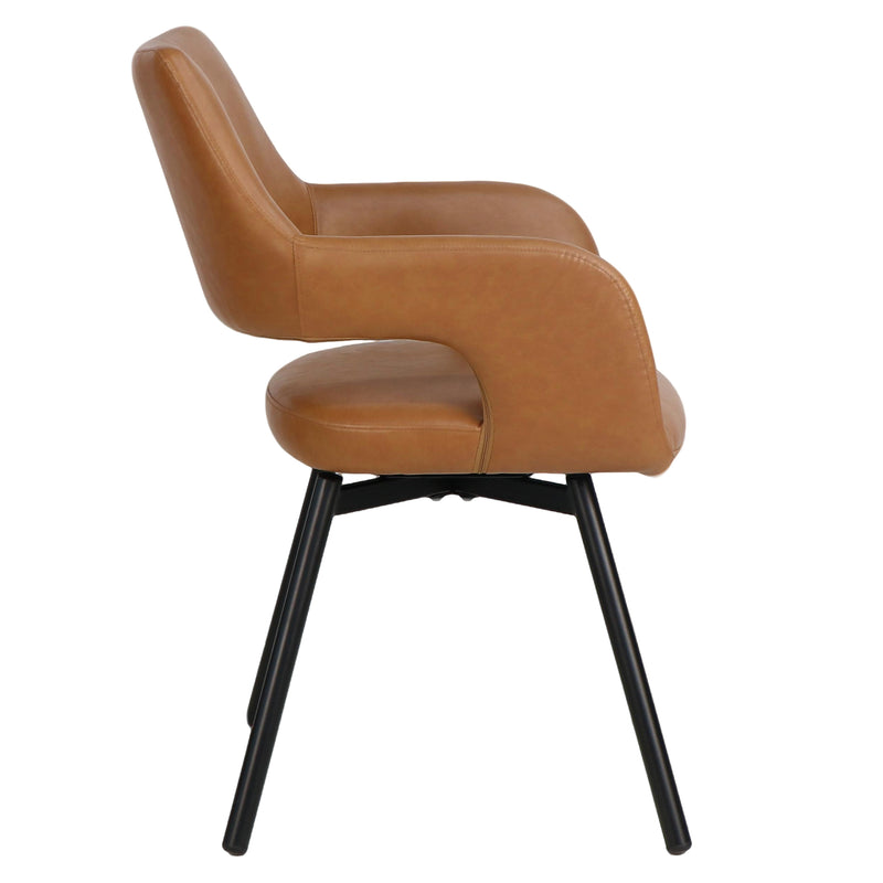 Swivel Dining/accent Chair, Set Of 2