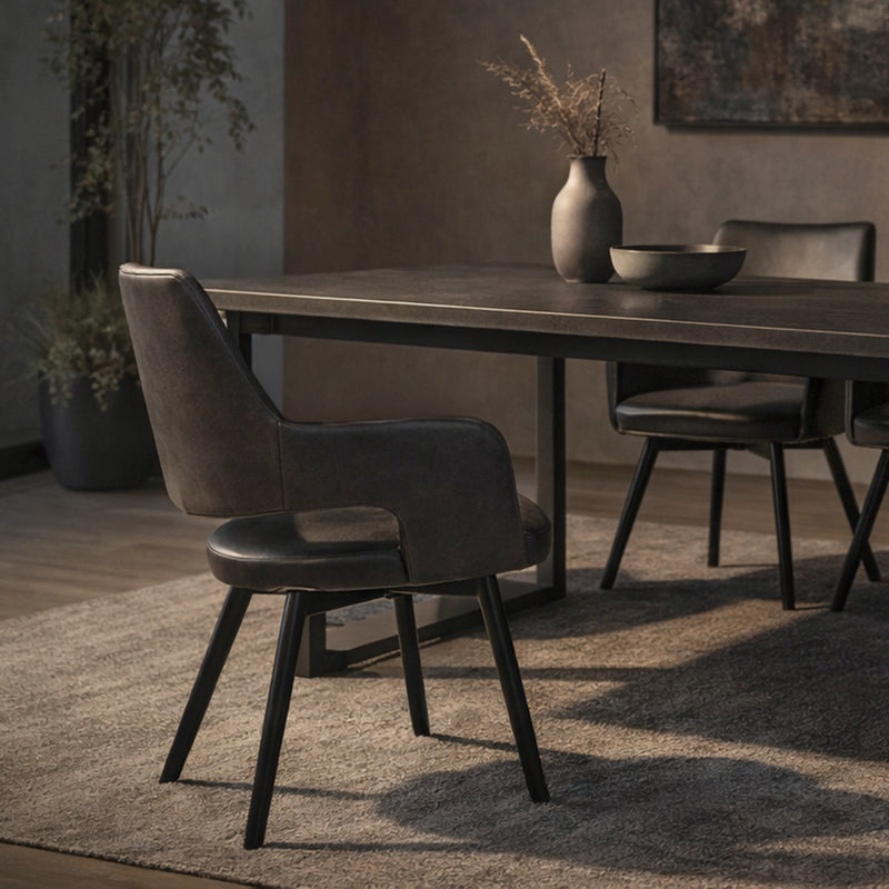Swivel Dining/accent Chair, Set Of 2
