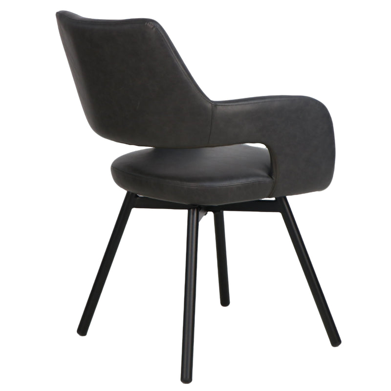 Swivel Dining/accent Chair, Set Of 2
