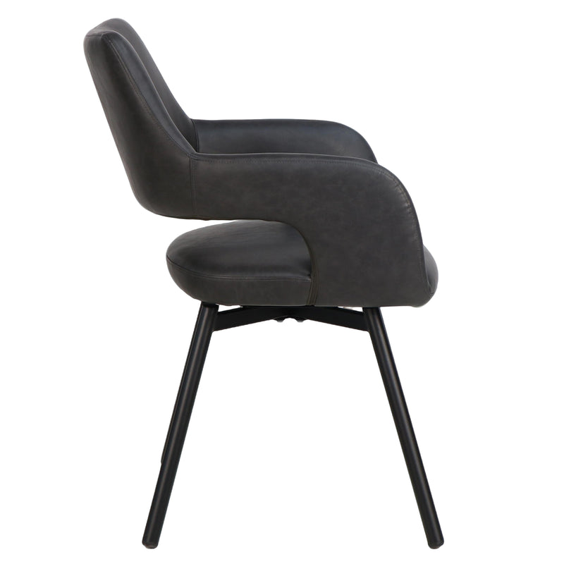 Swivel Dining/accent Chair, Set Of 2