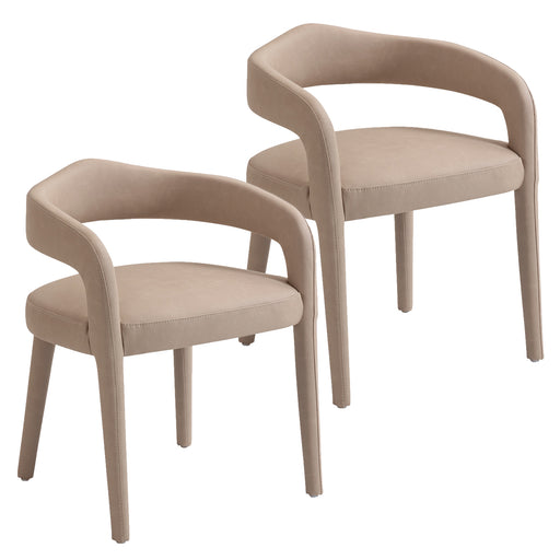 Caden Dining Chair, Set Of 2 Beige