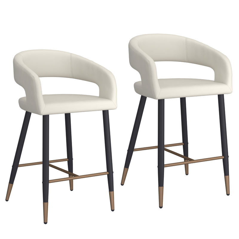 Crimson 26" Counter Stool, Set Of 2