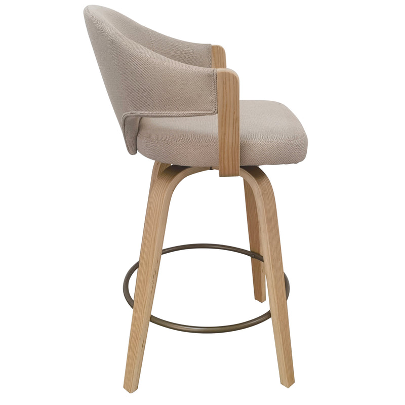 Freya 26" Counter Stool W/swivel, Set Of 2