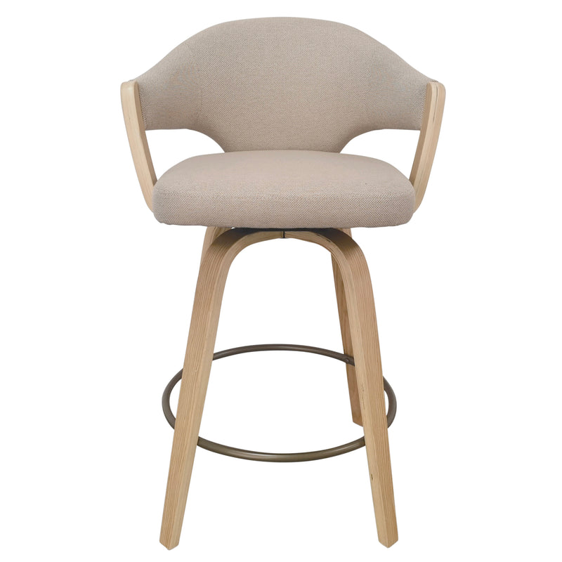 Freya 26" Counter Stool W/swivel, Set Of 2