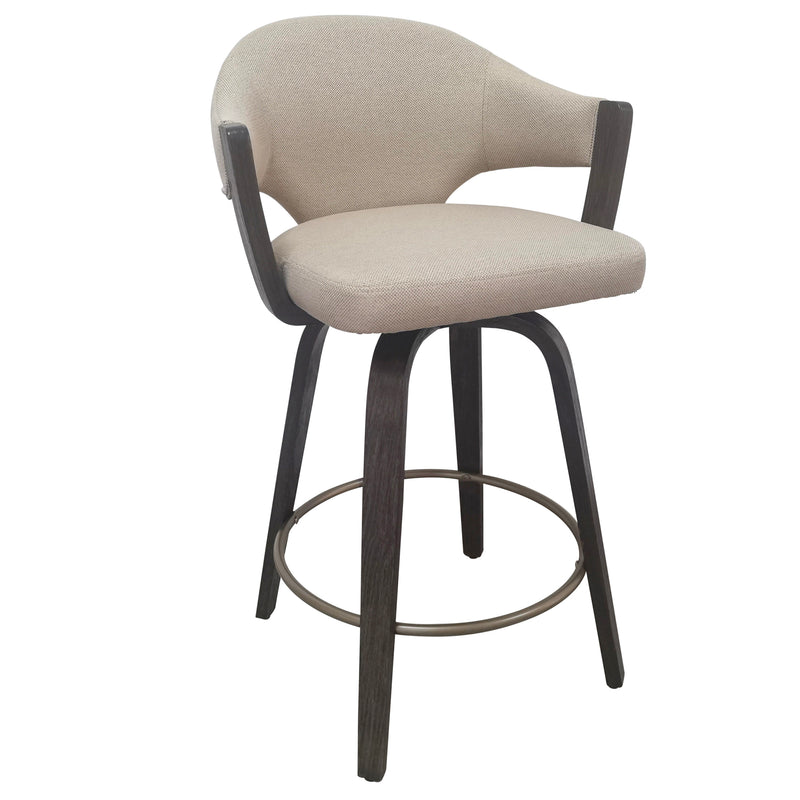 Freya 26" Counter Stool W/swivel, Set Of 2
