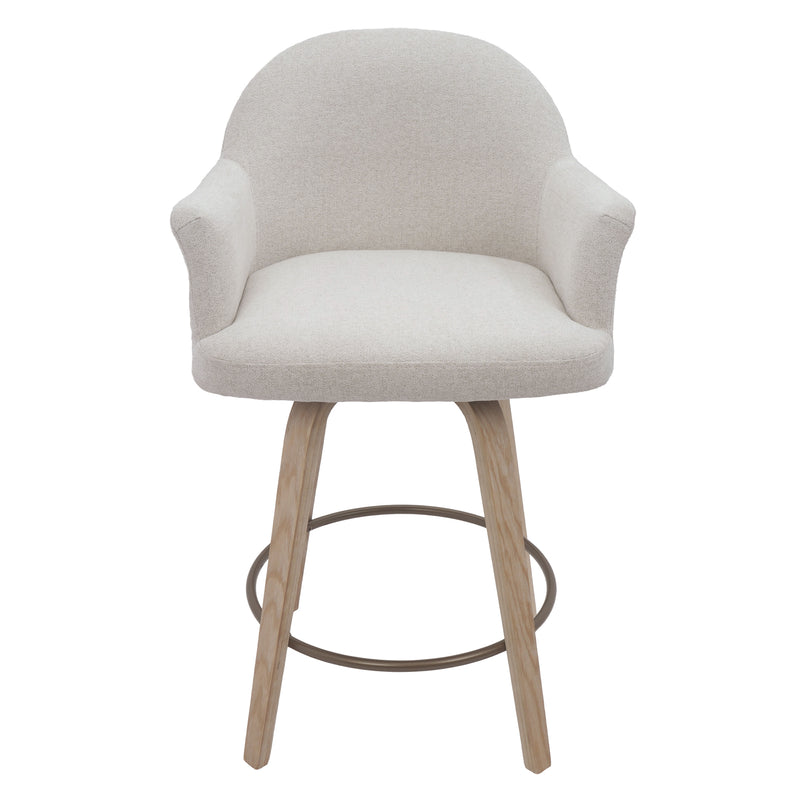 Torra 26" Counter Stool W/swivel, Set Of 2