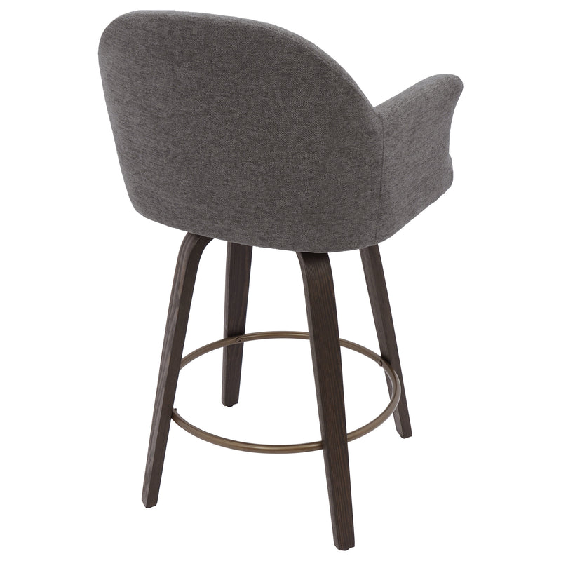 Torra 26" Counter Stool W/swivel, Set Of 2