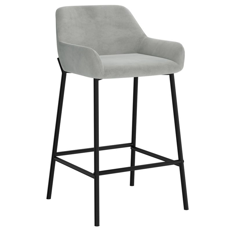 Baily 26" Counter Stool, Velvet, Set Of 2