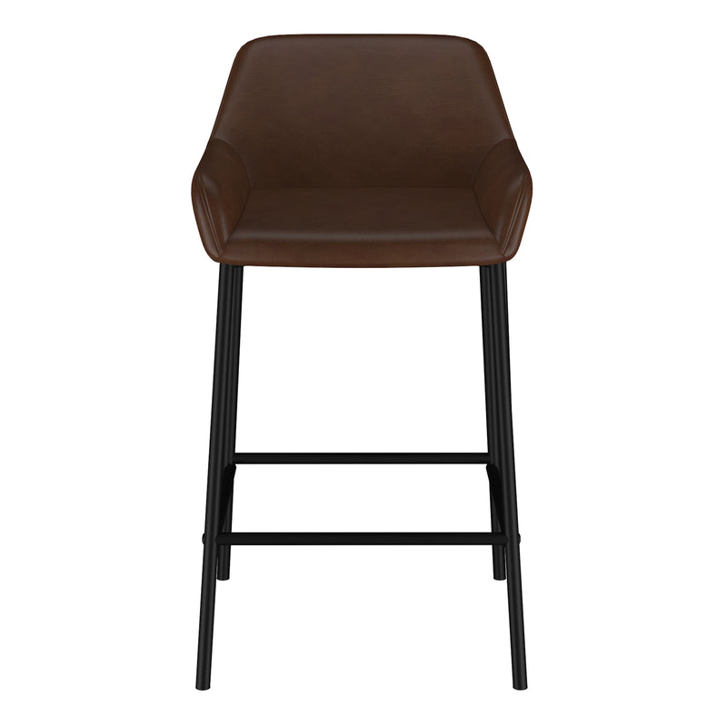 Baily 26" Counter Stool, Pu, Set Of 2