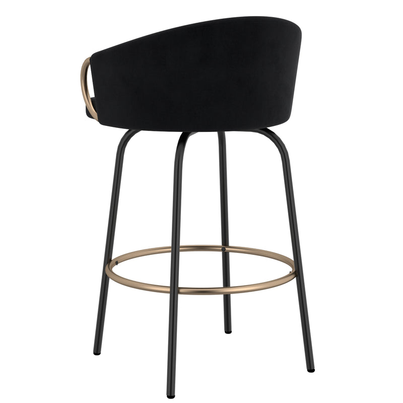 Lavo 26" Counter Stool W/swivel, Set Of 2