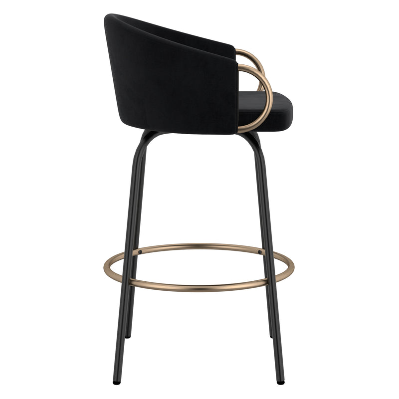 Lavo 26" Counter Stool W/swivel, Set Of 2